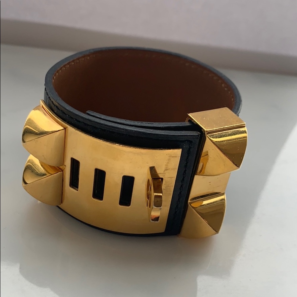 Hermes 💯 authentic collier de chien bracelet - Picture 2 of 7